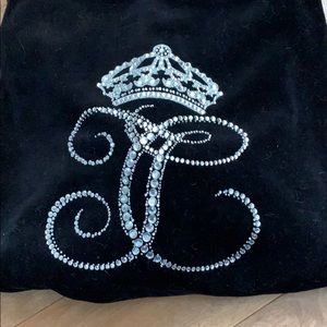 JUICY COUTURE black zip up